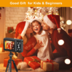 Digital Camera,FHD 1080P Digital Camera for Kids Video Camera with 16X Digital Zoom,Compact Point and Shoot Camera Portable Small Camera (Black)
