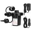 Electric Air Pump Portable Quick-Fill Air Pump with 3 Nozzle for Outdoor Camping, Inflatable Cushions, Air Mattress Beds, Boats, Swimming Ring