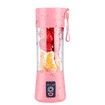 Portable Blender, Portable Blender for Shakes and Smoothies with USB Rechargeable, 6-Point Stainless Steel Blades for Gym,Office,Traveling (Pink)