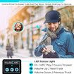 Hat with Bluetooth Speaker Adjustable Hat Wireless Smart Speakerphone Cap for Outdoor Sport Baseball Cap(Blue)