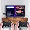 Wireless Retro Game Console 4K High Definition HDMI Output 10000+ Games 9 Classic Emulators Dual 24G Controllers 64G TV Gaming System Nostalgic Entertainment