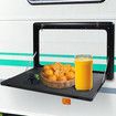 RV Wall Camping Table Camper Folding Picnic Caravan Exterior Mount Motorhome Campervan Hanging Countertop Workbench