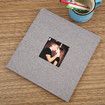 40PAGES Photo Album Self Adhesive Magnetic Scrapbook Photo Albums Family Wedding Family 26*28CM Grey