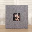40PAGES Photo Album Self Adhesive Magnetic Scrapbook Photo Albums Family Wedding Family 26*28CM Grey