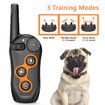 Dog Training Collar, Dog Shock Collar for M L S Dogs with Remote 600m, Rechargeable Electric Collar with 3 Modes, Beep, Vibration and Shock, Waterproof