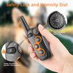 Dog Training Collar, Dog Shock Collar for M L S Dogs with Remote 600m, Rechargeable Electric Collar with 3 Modes, Beep, Vibration and Shock, Waterproof