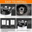 2 PACK Fine Dust Filter Compatible with Miele TriFlex HX1