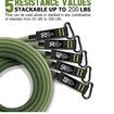 Exercise Bands, Resistance Bands with Handles for Working Out