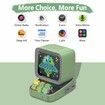 Divoom Ditoo Retro Pixel Art Game Bluetooth Speaker with 16X16 LED App Controlled Front Screen (Green)