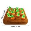 Pet Carrot Plush Toys, Dog Carrot Chewing Toys, Pet Plush Training Toys That Promote Natural Foraging, Interactive IQ Training and Entertainment Educational Toys