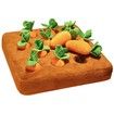 Pet Carrot Plush Toys, Dog Carrot Chewing Toys, Pet Plush Training Toys That Promote Natural Foraging, Interactive IQ Training and Entertainment Educational Toys