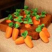 Pet Carrot Plush Toys, Dog Carrot Chewing Toys, Pet Plush Training Toys That Promote Natural Foraging, Interactive IQ Training and Entertainment Educational Toys