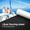 Marine Carpet Boat Flooring EVA Foam Decking Sheet Matting Non Slip Floor Mat Covering Yacht Pad Self Adhesive 240x80cm