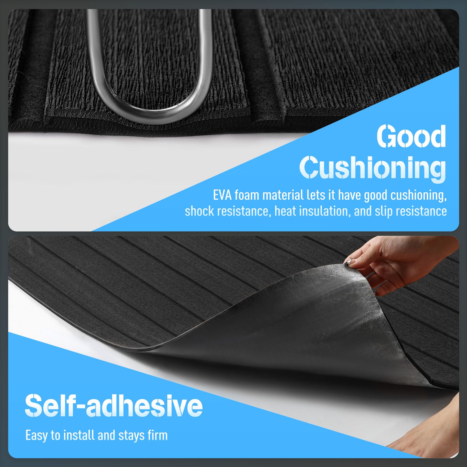 Marine Carpet Boat Flooring EVA Foam Decking Sheet Matting Non Slip