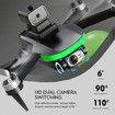 6K Mini Drone Dual Hd Camera Wifi Fpv Obstacle Avoidance Aerial Photography Foldable Rc Quadcopter