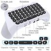 Wireless Controller Keyboard for PS5 Bluetooth with Audio Jack for PS 5 Voice Chat Board for Messaging Gaming Live Chat