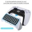 Wireless Controller Keyboard for PS5 Bluetooth with Audio Jack for PS 5 Voice Chat Board for Messaging Gaming Live Chat