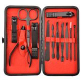 15pcs Nail Clippers Stainless Steel  Pedicure Kit Nail File Sharp Nail Scissors and Clipper Manicure Kit Fingernails  Toenails