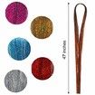 Hair Extension Tinsel with Tool 12 Colors 120cm Hair Extension Tinsel Kit Glitter Hair Accessories for Christmas New Year Halloween Cosplay Party