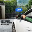 Solar Automatic Gate Opener Swing Door Operator Auto Motor System Opening 24V DC with Remote Controls
