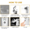 Portable Nebulizer,Nebulizer Machine,Battery-Operated Nebulizer of Cool Mist,Ultrasonic Mesh Nebulizer for Breathing Problems,Used at Home,Office,Travel (Grey)