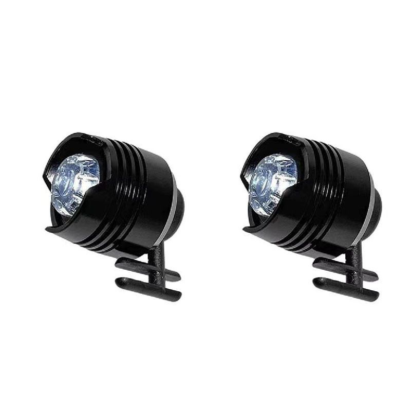 2pcs Crocs Shoes Headlights, Crocs Shoes Flashlights for Sandals, Headlamps Black