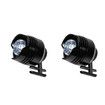 2pcs Crocs Shoes Headlights, Crocs Shoes Flashlights for Sandals, Headlamps Black