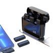 Wireless Lavalier Microphone with Charging case for Iphone TikTok YouTube Live Stream Vlog