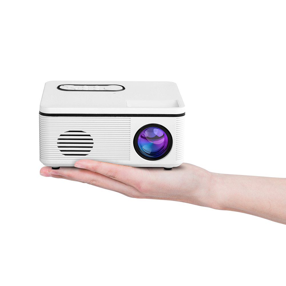 1080P Mini HD Projector 30 Lumen Portable LED Light USB AV Port For Office Home Theater Outdoor