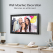 15.6 Inch Smart Digital Photo Frame with 1080P IPS Full HD Touchscreen,Built In 32GB Memory WiFi Smart Frame Share Photos Instantly via Frameo App