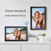 15.6 Inch Smart Digital Photo Frame with 1080P IPS Full HD Touchscreen,Built In 32GB Memory WiFi Smart Frame Share Photos Instantly via Frameo App