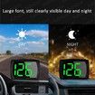 HUD GPS Speedometer Digital Speed Meter Head Up Display for Cars Trucks, USB Cable Install Accurate KMH Speed Updates in 1 KMH