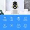 1080P WiFi Camera Video Surveillance Full Color Night Vision Automatic Human Tracking for Home Security Baby Camera