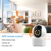 1080P WiFi Camera Video Surveillance Full Color Night Vision Automatic Human Tracking for Home Security Baby Camera