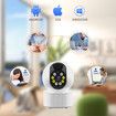 1080P WiFi Camera Video Surveillance Full Color Night Vision Automatic Human Tracking for Home Security Baby Camera