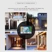 Wireless Weather Station Multifunctional Weather Station Thermometer with Outdoor Sensor Digital Colour Display DCF Radio Clock Hygrometer (Black)