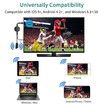 4K Wireless HDMI Display Dongle Adapter 1080P,WiFi Streaming Movies,Shows,and Live TV Receiver from iPhone,iPad,Android,Tablet,Window to HDTV/Monitor/Projector,Miracast,Airplay,DLNA,Chrome