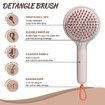 3D Air Cushion Massager Brush, Anti-static Brush for All Hair Types for Women, Ladies and Girls, Wet and Dry Hair