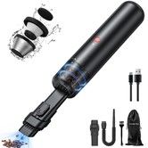 Mini Vacuum,Powerful Car Vacuum Cordless Rechargeable,Hand Held Vacuum for Dust,Sand,Crumbs,Ultra-Light Portable Vacuum for Home,Car,Small Dust Buster (Black)