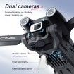 Mini RC Drone 4K HD Camera Aerial Photograpy Obstacle Avoidance Optical Flow Hover Remote Control Aeroplane 2 Modular Batteries