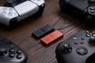 8Bitdo Wireless USB Adapter 2 for Switch,Windows,Mac & Steam Deck,Compatible with Xbox Series X & S Controller,Xbox One Bluetooth Controller,Switch Pro and PS5 Controller (Brown)