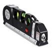 Laser Level, Multipurpose Cross Line Laser 8 feet Measure Tape Ruler Adjusted Standard and Metric Rulers for hanging pictures