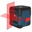 Laser Level,50 Feet Cross Line Laser with Self-Leveling,Vertical and Horizontal Line,Rotatable 360 Degree,Carrying Pouch,Battery Included (Red)