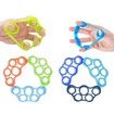 Hand Grip Strengthener,Finger exerciser,Grip Strength Trainer (6 PCS),NEW MATERIAL,Forearm grip workout,Finger Stretcher,Relieve Wrist Pain,Carpal tunnel (Finger exerciser)