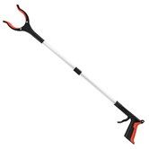 Grabber Reacher Tool,360 Degree Rotating Head,32In Foldable,Trash Claw Grabbers for Elderly,Reaching Tool,Litter Picker,Arm Extension (Orange)
