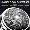 Electric Razor for Men,Newest Mini-Shave Portable Electric Shaver,Pocket Size Portable Shaver Wet and Dry Mens Razor USB Rechargeable Shaver Easy One-Button Use for Home,Car,Travel (Green)