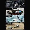 Electric Razor for Men,Newest Mini-Shave Portable Electric Shaver,Pocket Size Portable Shaver Wet and Dry Mens Razor USB Rechargeable Shaver Easy One-Button Use for Home,Car,Travel (Green)
