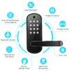 Smart Lock,Keyless Entry Door Lock,Keyless Door Lock,Fingerprint Door Lock,Biometric Door Lock,Keypad Door Lock,Digital Door Lock (Black)