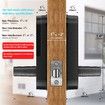 Smart Lock,Keyless Entry Door Lock,Keyless Door Lock,Fingerprint Door Lock,Biometric Door Lock,Keypad Door Lock,Digital Door Lock (Black)