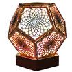 Bohemian Light, LED Atmosphere Lamp with Hollow Flower Pattern Waterproof Lamp